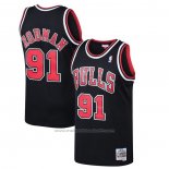 Maillot Chicago Bulls Dennis Rodman #91 Mitchell & Ness 1997-98 Noir