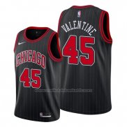 Maillot Chicago Bulls Denzel Valentine #45 Statement Edition Noir