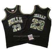 Maillot Chicago Bulls Michael Jordan #23 Hardwood Noir