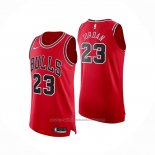 Maillot Chicago Bulls Michael Jordan #23 Icon Authentique Rouge