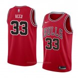 Maillot Chicago Bulls Willie Reed #33 Icon 2018 Rouge