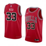 Maillot Chicago Bulls Willie Reed #33 Icon 2018 Rouge