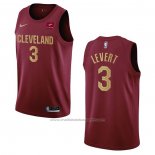 Maillot Cleveland Cavaliers Caris Levert #3 Icon 2022-23 Rouge
