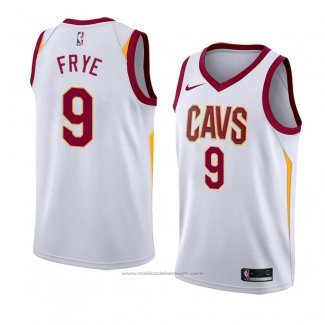 Maillot Cleveland Cavaliers Channing Frye #9 Association 2018 Blanc
