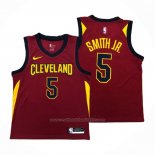 Maillot Cleveland Cavaliers Dennis Smith Jr. #5 Icon 2018 Rouge