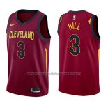Maillot Cleveland Cavaliers George Hill #3 Icon 2017-18 Rouge