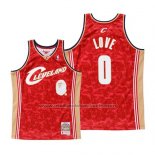 Maillot Cleveland Cavaliers Kevin Love #0 Mitchell & Ness Rouge