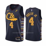 Maillot Cleveland Cavaliers Kevin Porter Jr. #4 Ville Bleu