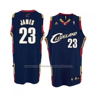 Maillot Cleveland Cavaliers Lebron James #23 Retro Bleu2