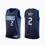 Maillot Dallas Mavericks Tyler Bey #2 Earned 2020-21 Bleu