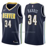 Maillot Denver Nuggets Devin Harris #34 Icon 2017-18 Bleu