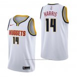 Maillot Denver Nuggets Gary Harris #14 Association Blanc