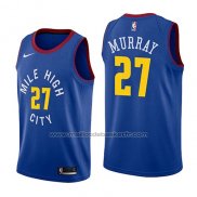 Maillot Denver Nuggets Jamal Murray #27 Statement 2018-19 Bleu