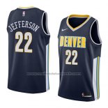 Maillot Denver Nuggets Richard Jefferson #22 Icon 2018 Bleu