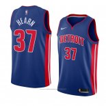 Maillot Detroit Pistons Reggie Hearn #37 Icon 2018 Bleu