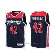 Maillot Enfant Washington Wizards Davis Bertans #42 Association 2020-21 Bleu