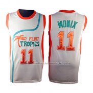 Maillot Film Flint Tropscs Ed Monix #11 Blanc