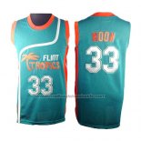 Maillot Film Flint Tropscs Jackie Moon #33 Vert