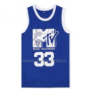 Maillot Film Music Television Smith #33 Bleu