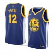 Maillot Golden State Warriors Danuel House #12 Icon 2018 Bleu