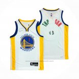 Maillot Golden State Warriors Klay Thompson #11 2022 Slam Dunk Special Mexico Edition Blanc