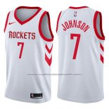 Maillot Houston Rockets Joe Johnson #7 Association 2017-18 Blanc