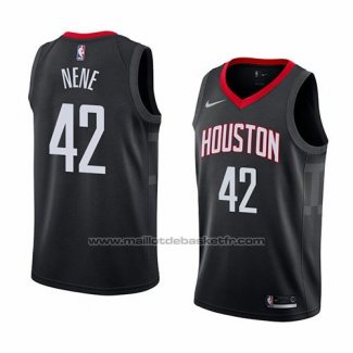 Maillot Houston Rockets Nene #42 Statement 2018 Noir