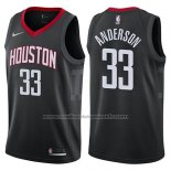 Maillot Houston Rockets Ryan Anderson #33 Statement 2017-18 Noir