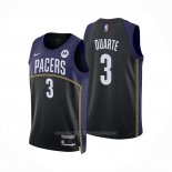 Maillot Indiana Pacers Chris Duarte #3 Ville 2022-23 Bleu