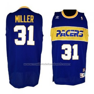 Maillot Indiana Pacers Reggie Miller #31 Retro 1985-90 Bleu