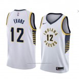 Maillot Indiana Pacers Tyreke Evans #12 Association 2018 Blanc