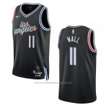 Maillot Los Angeles Clippers John Wall #11 Ville 2022-23 Noir