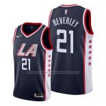 Maillot Los Angeles Clippers Patrick Beverley #21 Ville 2019 Bleu