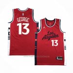 Maillot Los Angeles Clippers Paul George #13 Statement 2024-25 Rouge