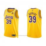 Maillot Los Angeles Lakers Dwight Howard #39 75th Anniversary 2021-22 Jaune
