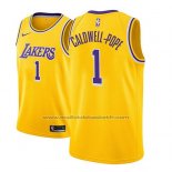 Maillot Los Angeles Lakers Kentavious Caldwell-Pope #1 Icon 2018-19 Or