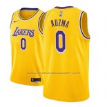 Maillot Los Angeles Lakers Kyle Kuzma #0 Icon 2018 Or
