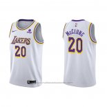 Maillot Los Angeles Lakers Mac Mcclung #20 Association 2021-22 Blanc