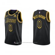 Maillot Los Angeles Lakers Russell Westbrook #0 Mamba 2021-22 Noir