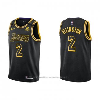 Maillot Los Angeles Lakers Wayne Ellington #2 Mamba 2021-22 Noir