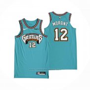 Maillot Memphis Grizzlies Ja Morant #12 Classic Authentique Vert