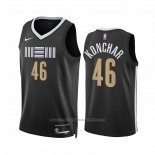 Maillot Memphis Grizzlies John Konchar #46 Ville 2023-24 Noir