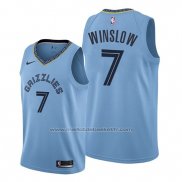 Maillot Memphis Grizzlies Justise Winslow #7 Statement 2019-20 Bleu