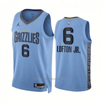 Maillot Memphis Grizzlies Kenneth Lofton JR. #6 Statement 2022-23 Bleu