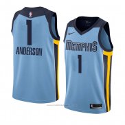 Maillot Memphis Grizzlies Kyle Anderson #1 Statement 2018 Bleu