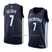 Maillot Memphis Grizzlies Wayne Selden #7 Icon 2018 Bleu