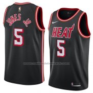 Maillot Miami Heat Derrick Jones Jr. #5 Classic 2018 Noir