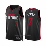 Maillot Miami Heat Kyle Lowry #7 Ville 2023-24 Noir