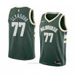 Maillot Milwaukee Bucks Ersan Llyasova #77 Icon 2018 Vert