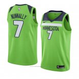 Maillot Minnesota Timberwolves James Nunnally #7 Statement 2018 Vert